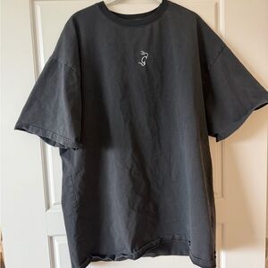 Men's Black T-shirt (be the outcast) gym tshirt